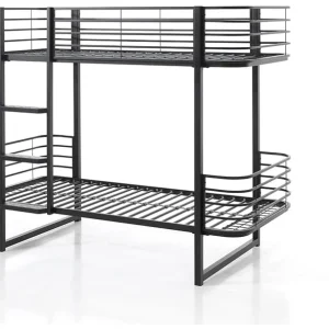 Vipack Oscar Stapelbed 90X200 Zwart