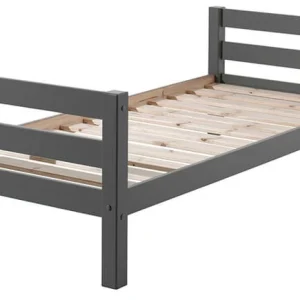 Vipack Pino Eenpersoonsbed 90X200Cm Grijs