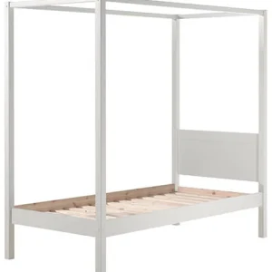 Vipack Pino Hemelbed 90X200Cm Wit