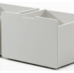 Vipack Pino ladeset lage halfhoogslaper glijbaan wit