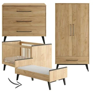 Pinio Retro 3-delige meegroeikamer