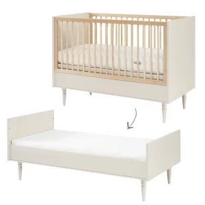 Pinio Petite meegroeibed 70×140 naturel / champagne