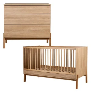 Quax Ashi 2-delige meegroeikamer Honey Ash