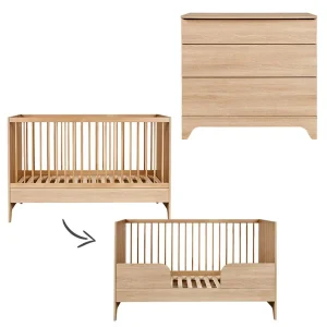 Quax Tsugi 2-delige meegroeikamer Honey Ash