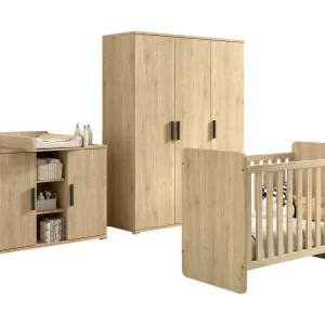 Jaxx Sam 3-delige meegroeikamer XL – eiken