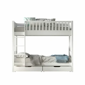 Vipack Scott stapelbed met opberglades