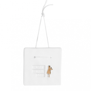 Räder Poetry tile ‘Always by your side’
