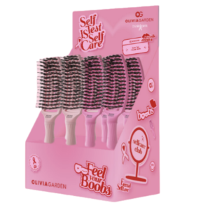 Olivia Garden Fingerbrush ´Think pink Feel Your Boobs´