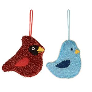 Kikkerland scrubber set songbirds