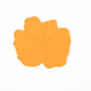 T2Q glasonderzetter Poppy Orange