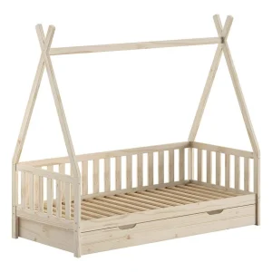 Vipack Tipi MH bedbank met bedlade – Naturel