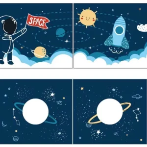 Vipack Speelgordijn Space shuttle