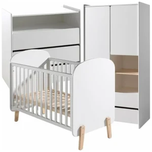 Vipack Kiddy 3-delige babykamer wit