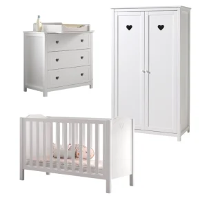 Jaxx Amori 3-delige babykamer met 2-deurskast