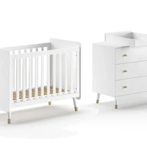 Jaxx Billy 2-delige babykamer wit