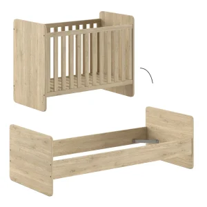 Jaxx Sam meegroeiledikant 60×120 / 90×200 – eiken