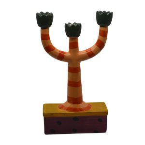 Kandelaar bloem oranje