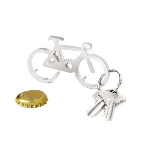 Kikkerland bike keyring bottle opener