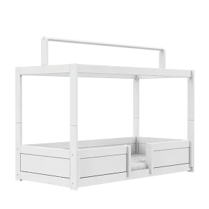 Lifetime 4-in-1 bed met dak wit