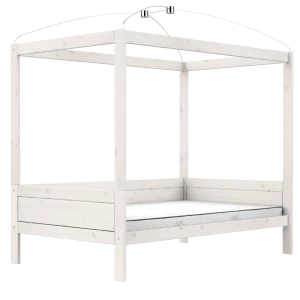 Lifetime Original hemelbed 120×200 whitewash