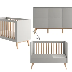 Pinio Swing 2-delige babykamer large – grijs