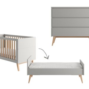 Pinio Swing 2-delige meegroeikamer – grijs