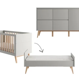 Pinio Swing 2-delige meegroeikamer large – grijs