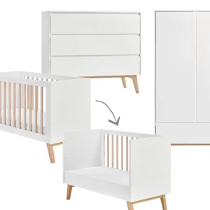 Pinio Swing 3-delige babykamer – wit