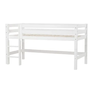 Hoppekids ECO Luxury halfhoogslaper 90×200 – rechte ladder