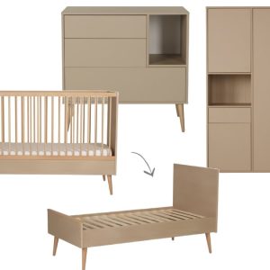 Quax Cocoon 3-delige meegroeikamer latte