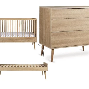 Quax Flow 2-delige meegroeikamer Honey Ash