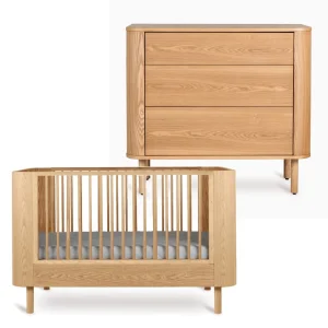 Quax Yume 2-delige meegroeikamer – natural ash