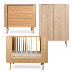 Quax Yume 3-delige babykamer – natural ash