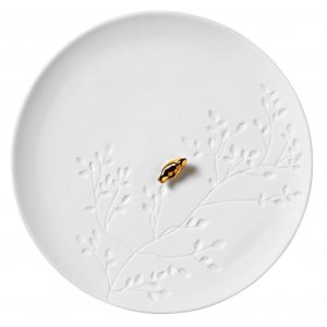 Räder porcelain story plate bird