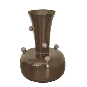 Vaas Dots brown mauve