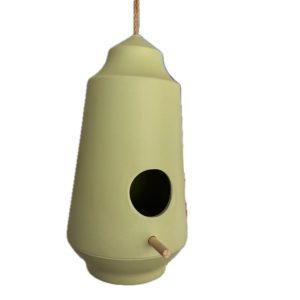 Vogelhuisje bamboe groen